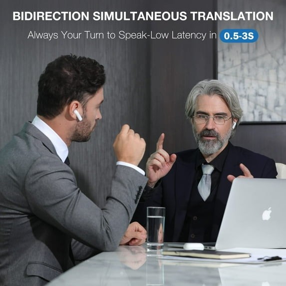 Timekettle WT2 Edge Translator Device-Bidirection Simultaneous Translation