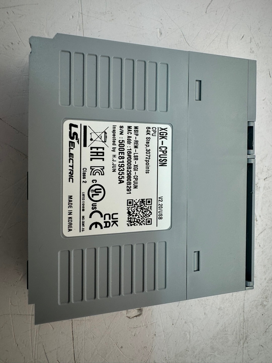 [New] LS XGK-CPUSN PLC 60days Warranty