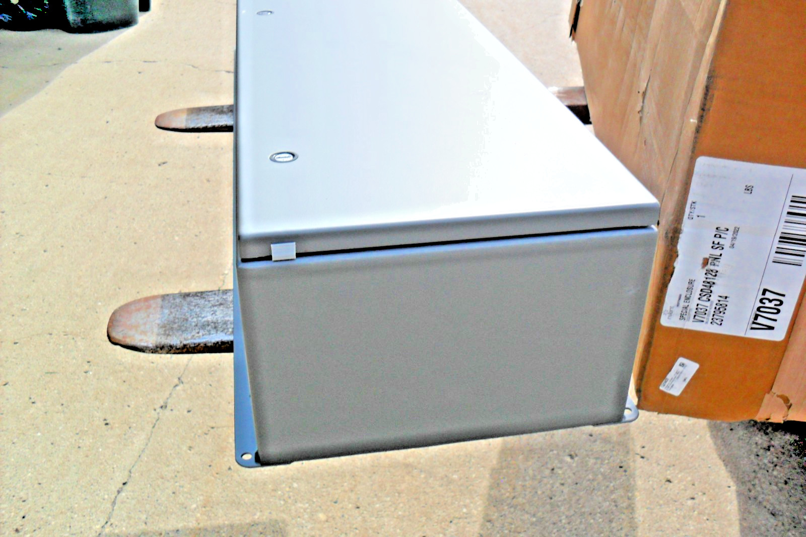 48″ x 12″ x 8″ w/ : backing plat NEW Grey CSD48128 NVENT PNL SF P/C PNL SF P/C
