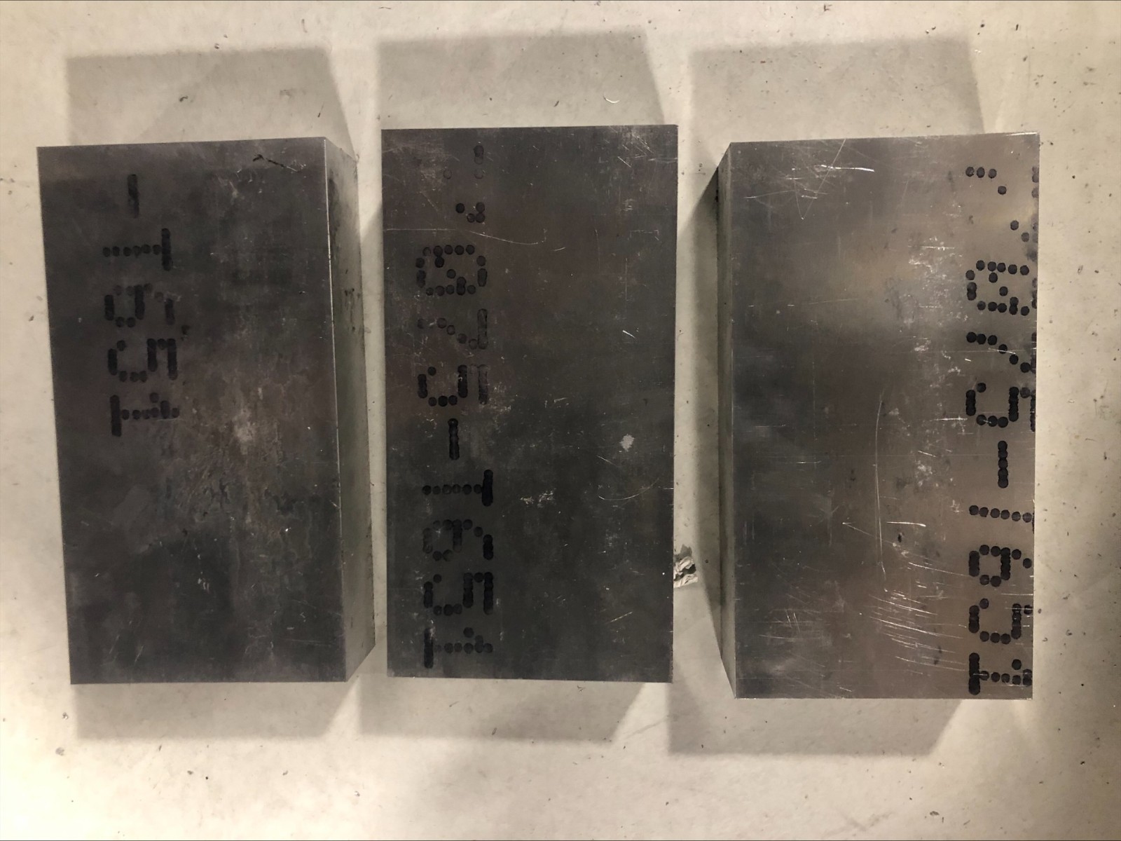 7075 T6 Aluminum Billet Stock 9.5 x 5 x 2 Block