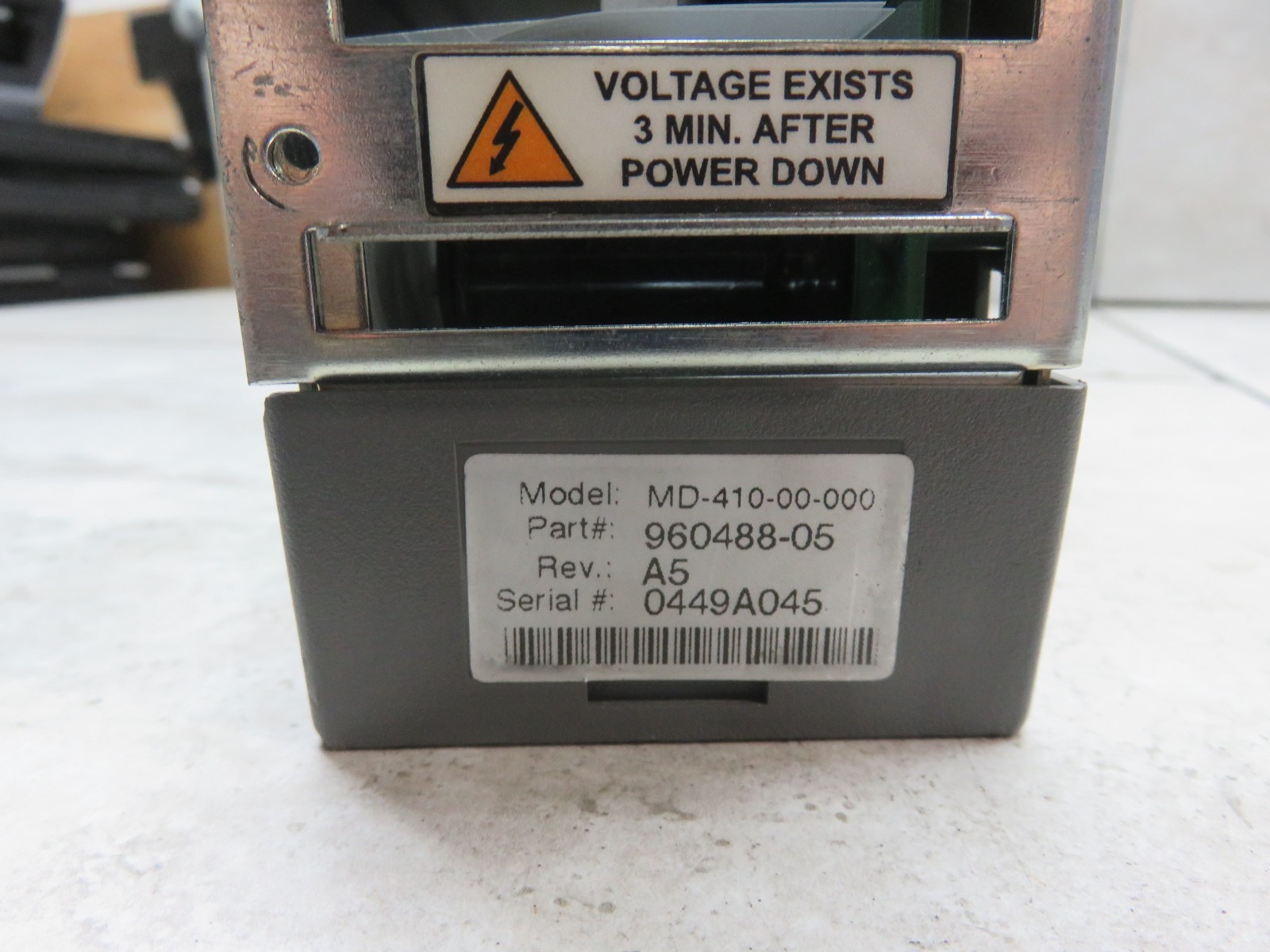 Emerson Control Techniques MD-410-00-000 Servo Drive