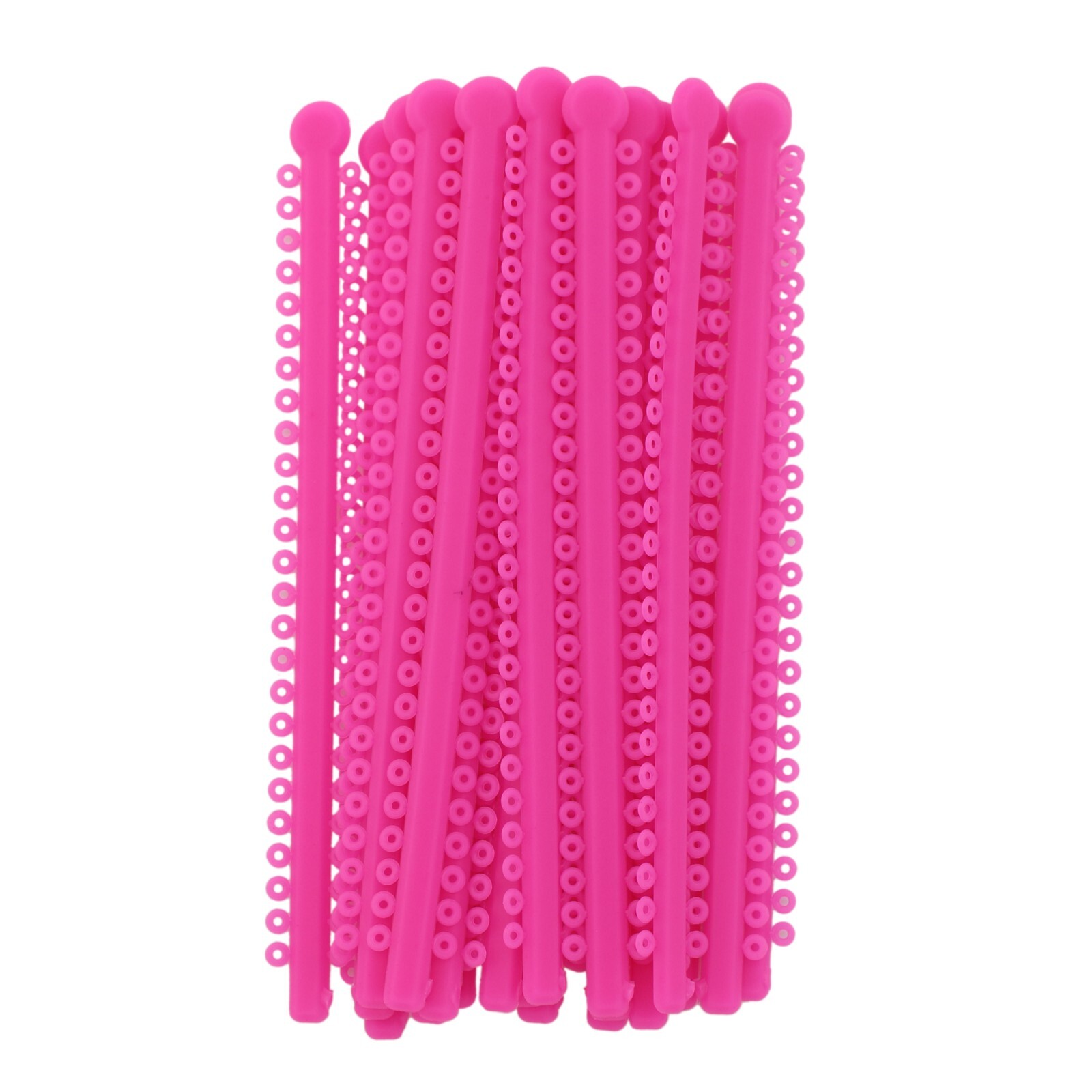 1000Pcs Dental Orthodontic Ligature Ties Braces Elastic Rubber Bands Multi-Color