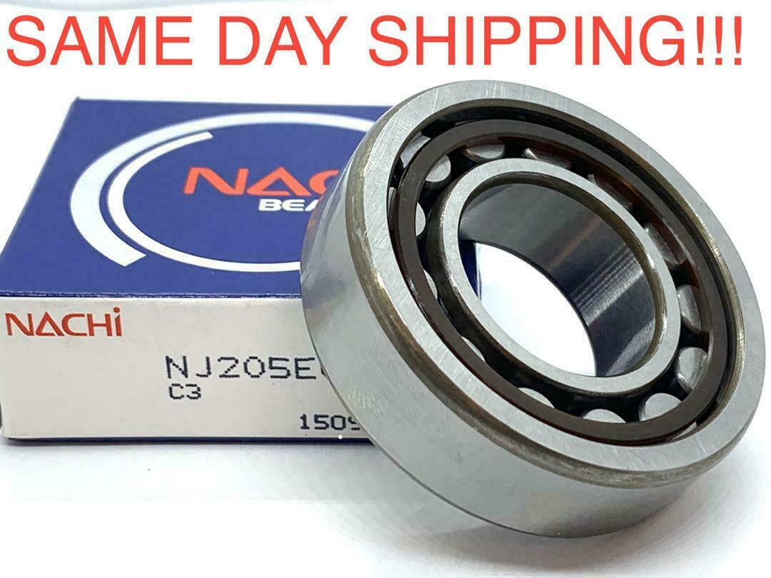 NJ205EG/NJ205 EG Nachi Cylindrical Roller Bearing Japan /SAME DAY SHIPPING !!!