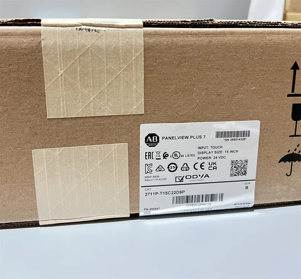 New 2711P-T15C22D9P Allen-Bradley PanelView Plus 7 Graphic Terminal TFT Color