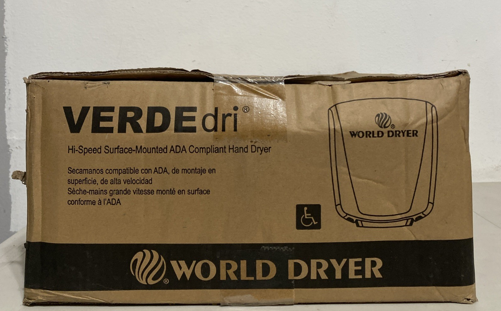 World Dryer Verde-dri model Q-973A2