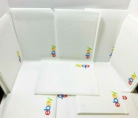 eBay Branded Shipping Supplies Padded Airjacket Bubble Envelopes 8.5″x 11.25″