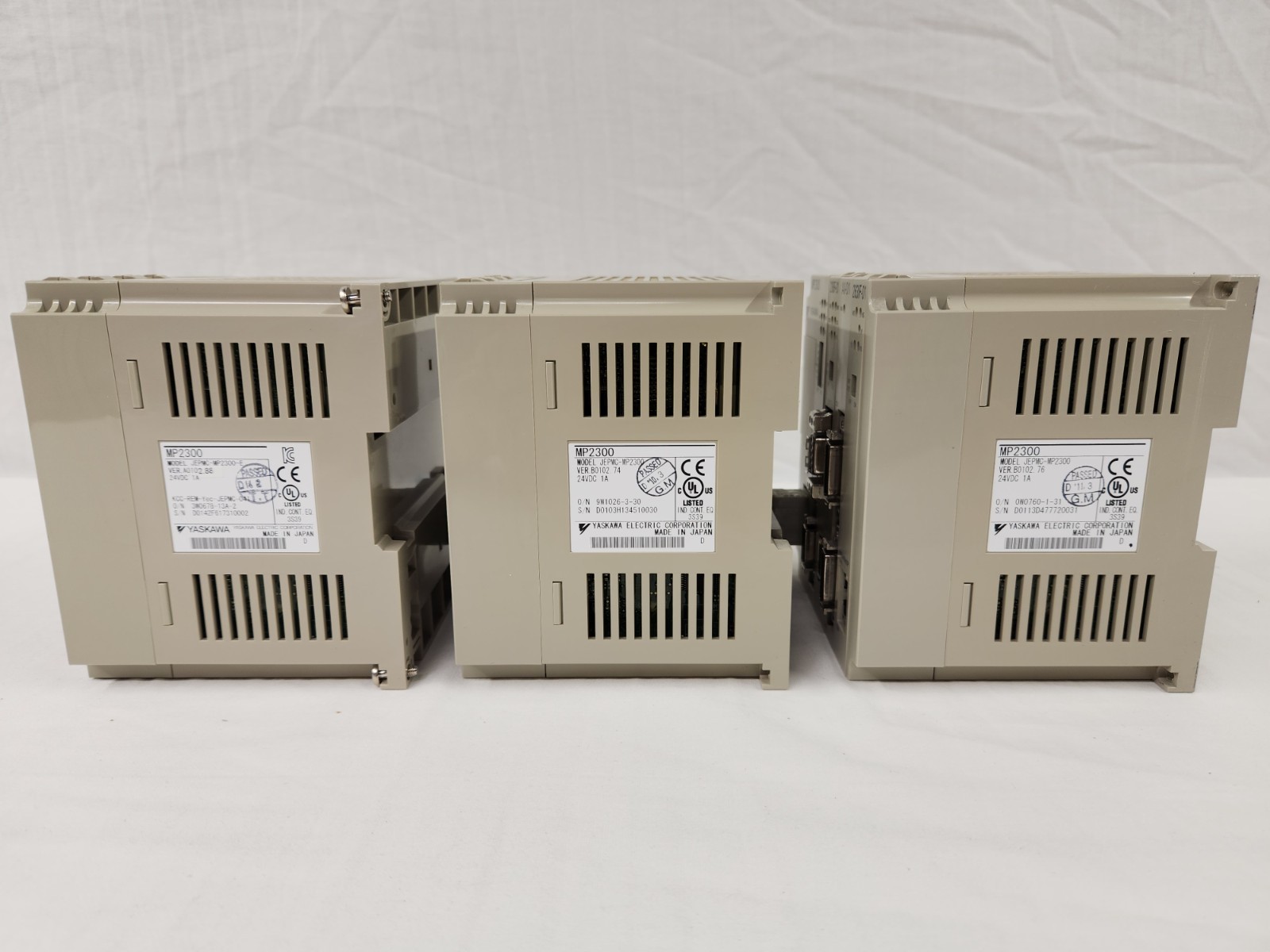 Yaskawa JEPMC-MP2300 Motion Controller CPU Module with 218IF-01/ AI-01/ 263IF-01