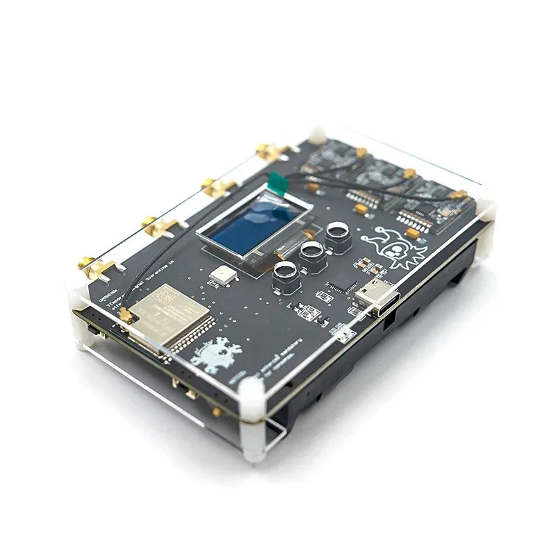 ESP32 Wireless Security Tester Kit, 3 NRF24L01 BLE Bluetooth Analyzer, With OLED