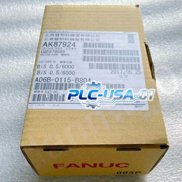 A06B-0115-B804 1PCS New Fanuc A06B0115B804 AC Servo Motor Fast delivery