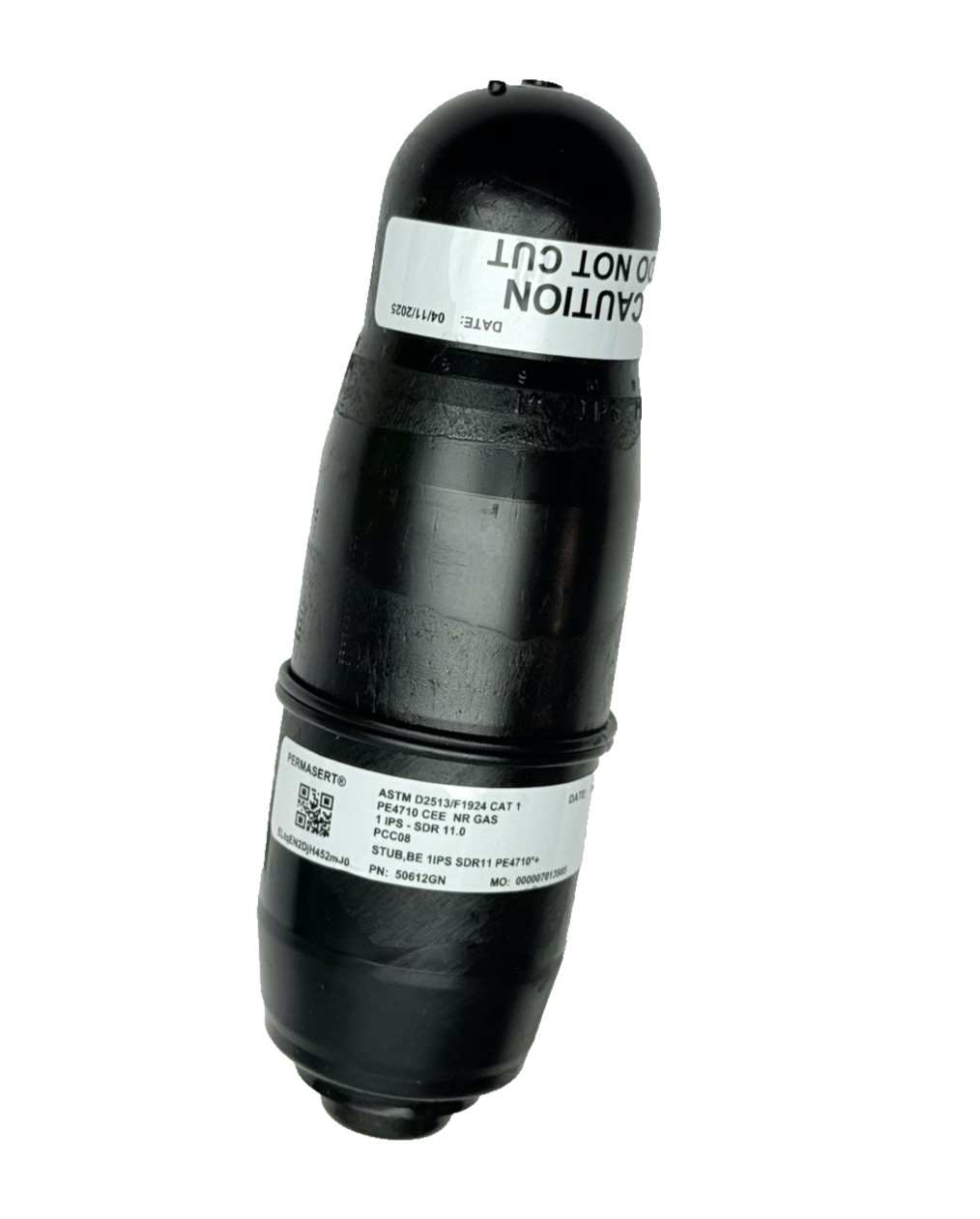 50612GN Permasert, 1″ IPS, Gas Coupling , Stub-Blind End, SDR 11.0