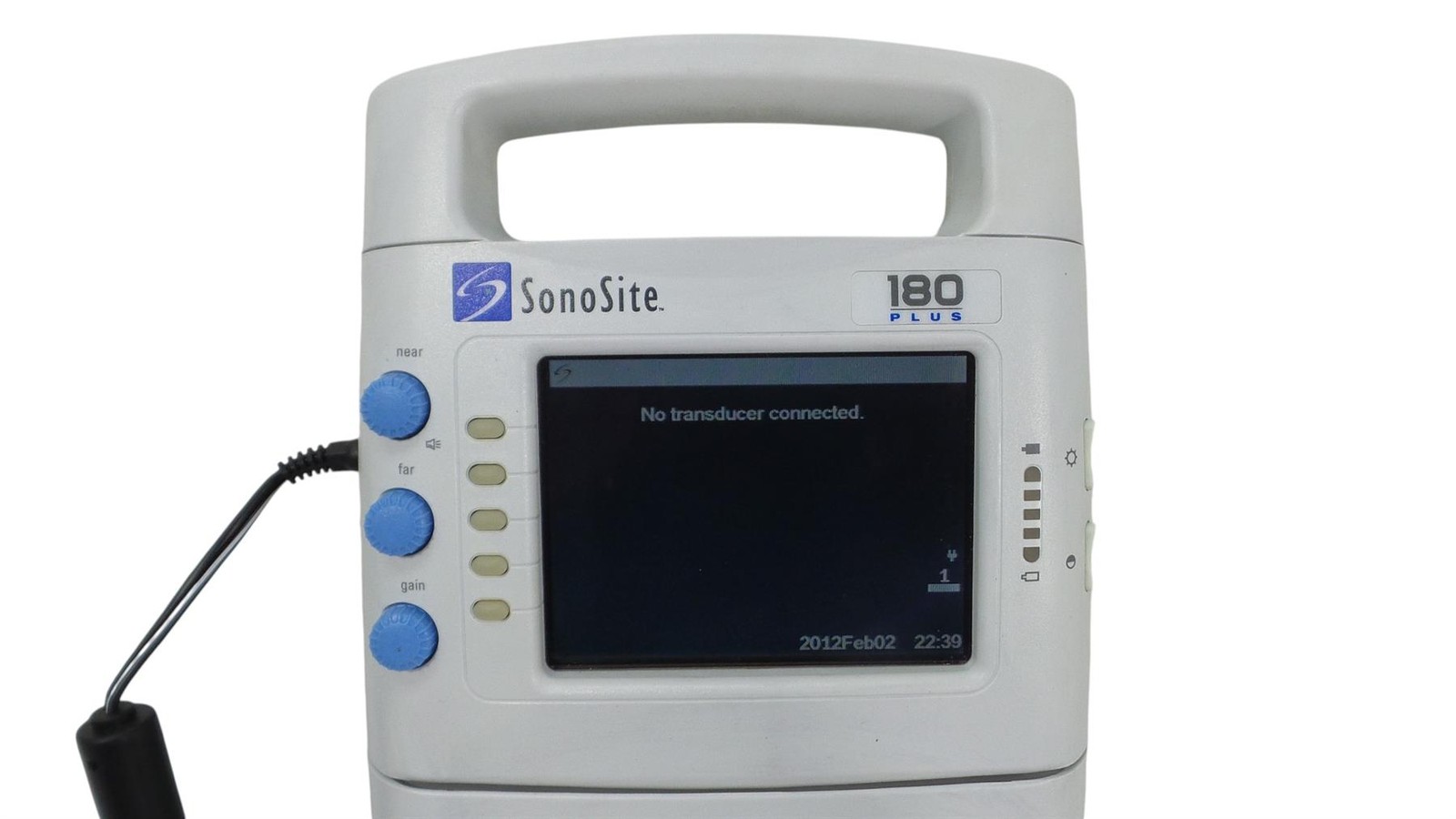 SonoSite 180 Plus Hand-Carried Ultrasound System P02522-09 – Free Shipping