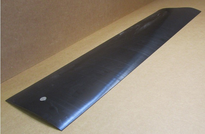 Tivar UHMW PE Black Sheet .062″ (1/16″) Thick x 12″ Wide x 48″ Length, 2 Units