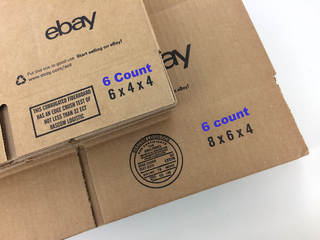 Ebay Branded Shipping Supplies Kit Lot Boxes Padded Envelopes Tape Tissue +