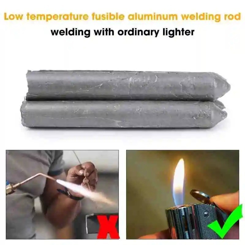 Low Temperature Welding Rods Aluminum Magic Flux Cored Brazing Wire 10pcs