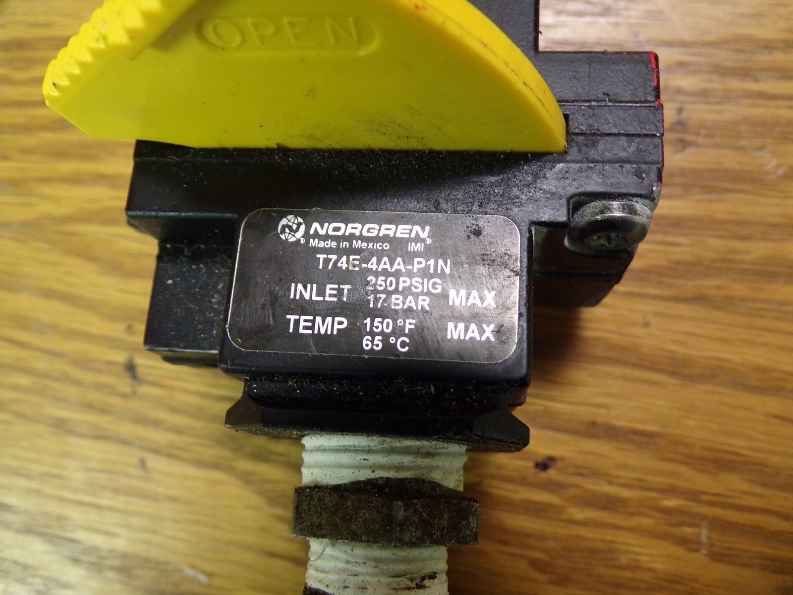 Norgren 774E-4AA-P1N Shut Off Valve *FREE SHIPPING*