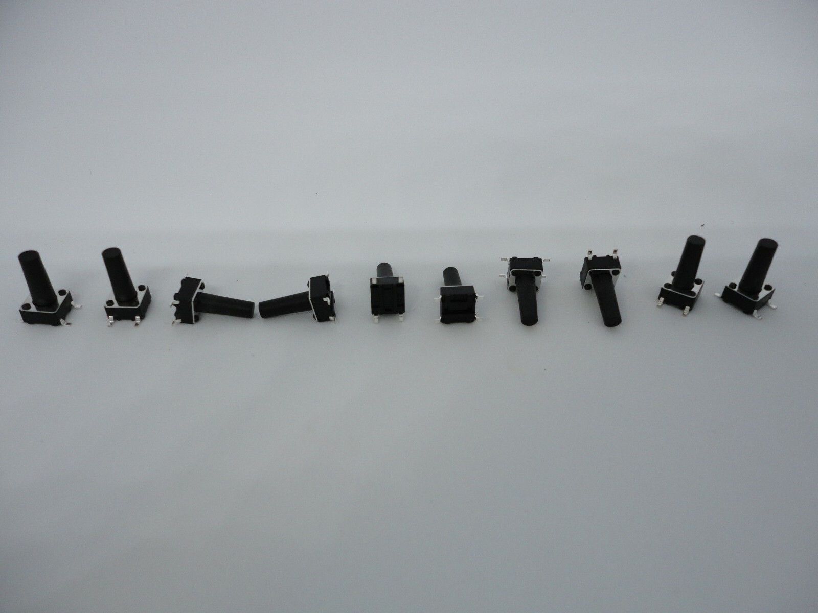 10 Pcs Pack Lot 6x6x13mm Momentary Push Micro Button Tactile Switch SMD 4 Pins