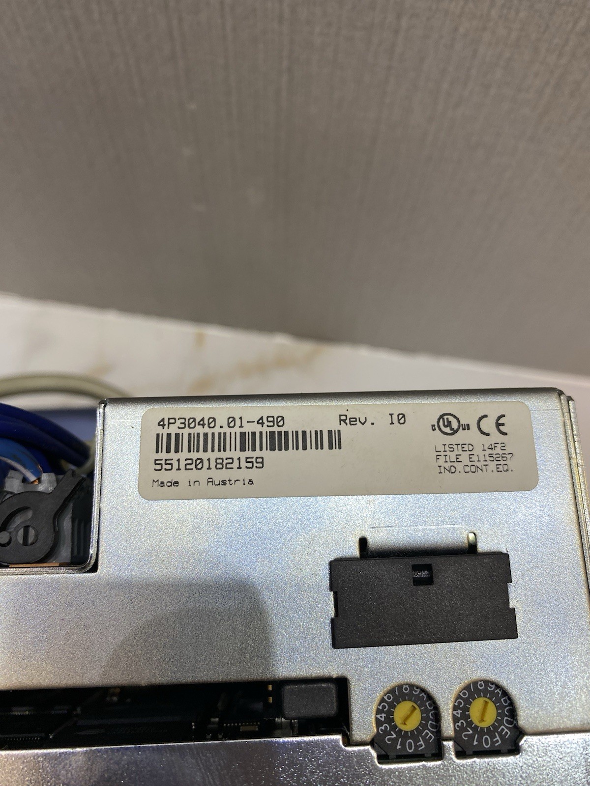 B&R PP41 4P3040.01-490 Panel PC With 3IF681.96 ,AT352,AT664,DI135,AO352,AI774