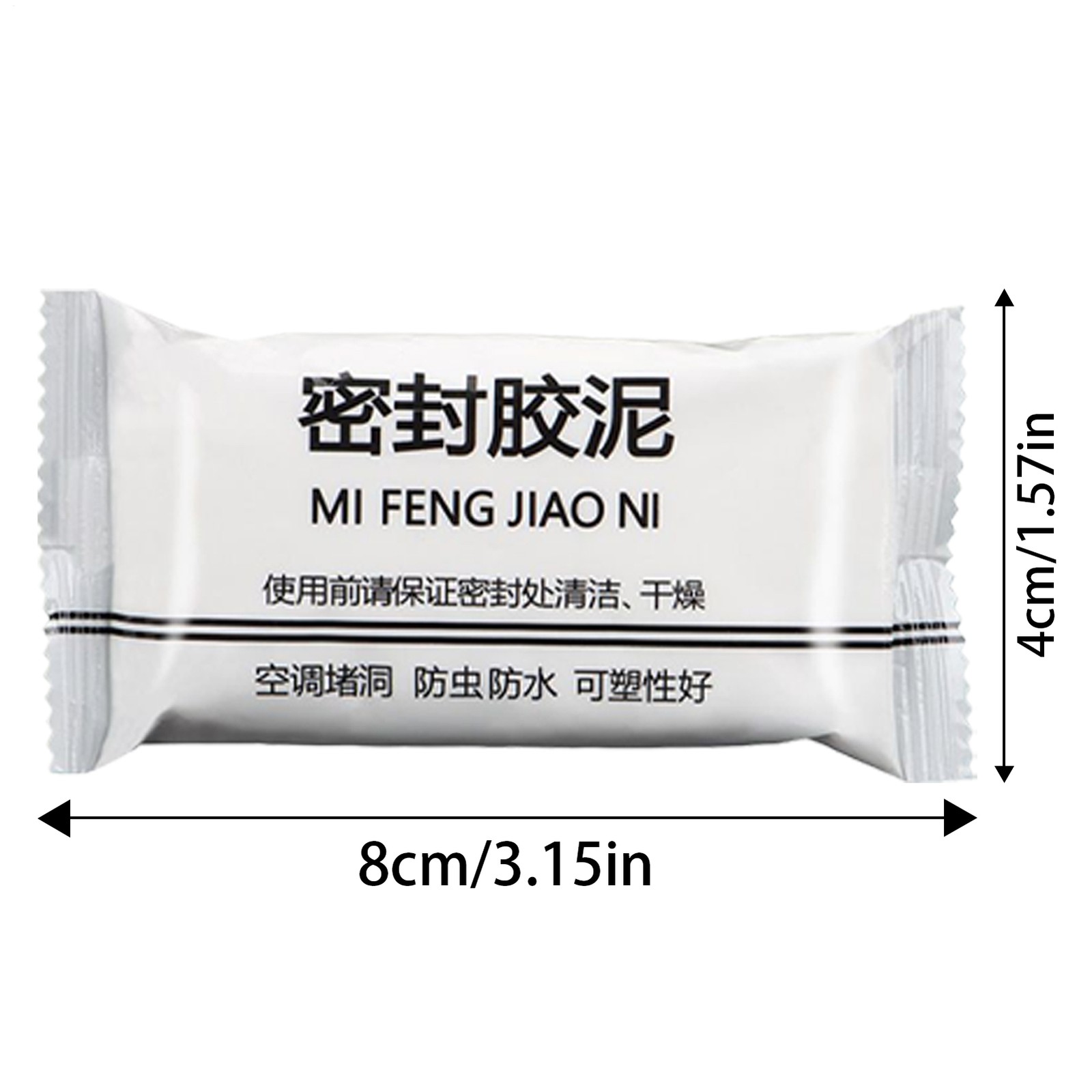 Mastic Sealant 10 Pcs Sealant Clay Waterproof Cement Concrete Crack Filler