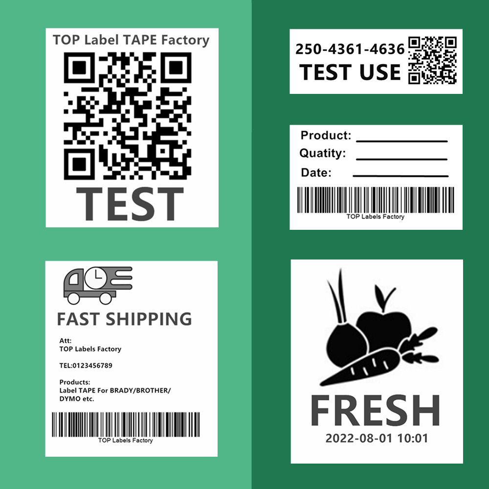 LABELS ROLL FITS BROTHER QL500 QL560 QL570 QL580 QL700 QL720NW QL710W QL1050