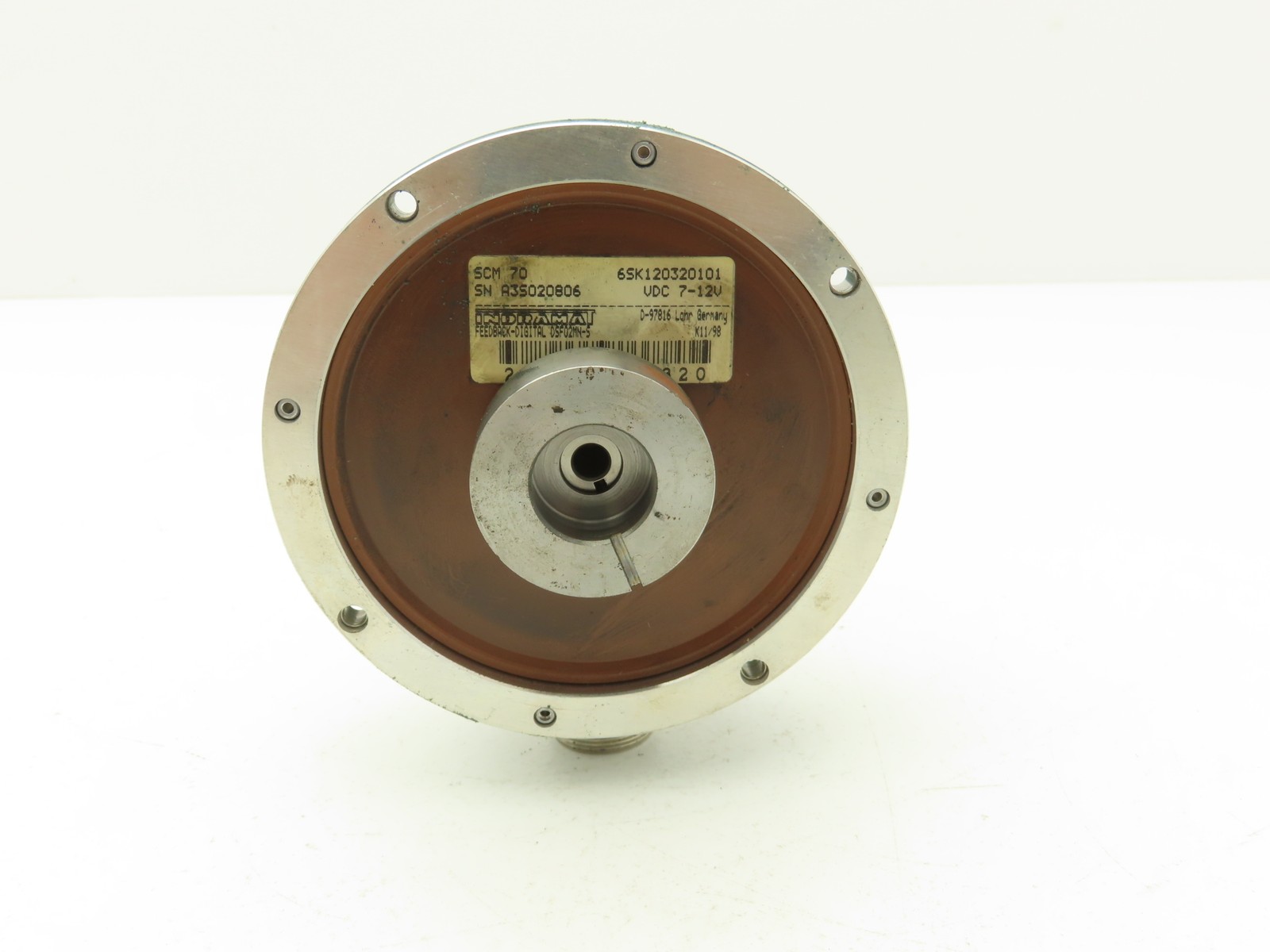 Indramat DSF02MN-S Type 6 Digital Encoder 7-12VDC D-97816 SCM 70 6SK120320101