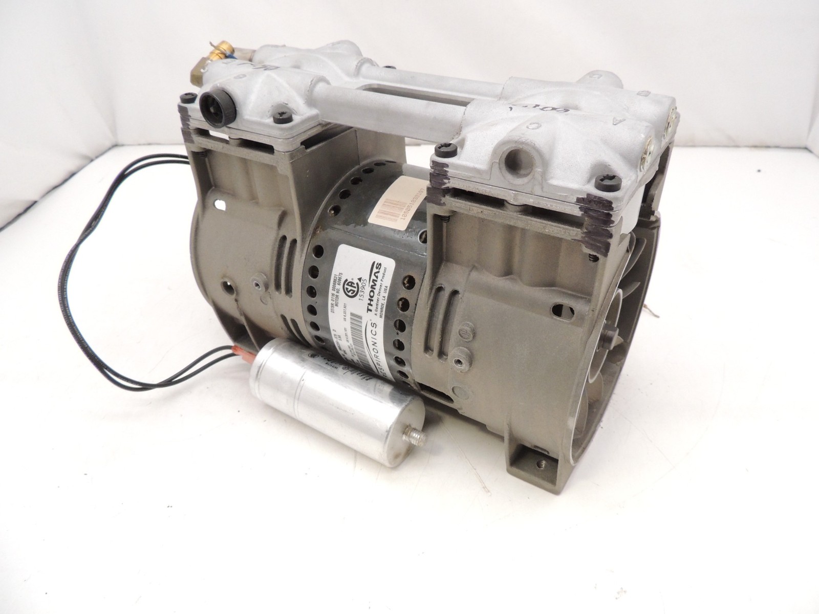 Rietschle Thomas 2660CE Vacuum Air Compressor Pump 15-25 in hg 30-60 psi