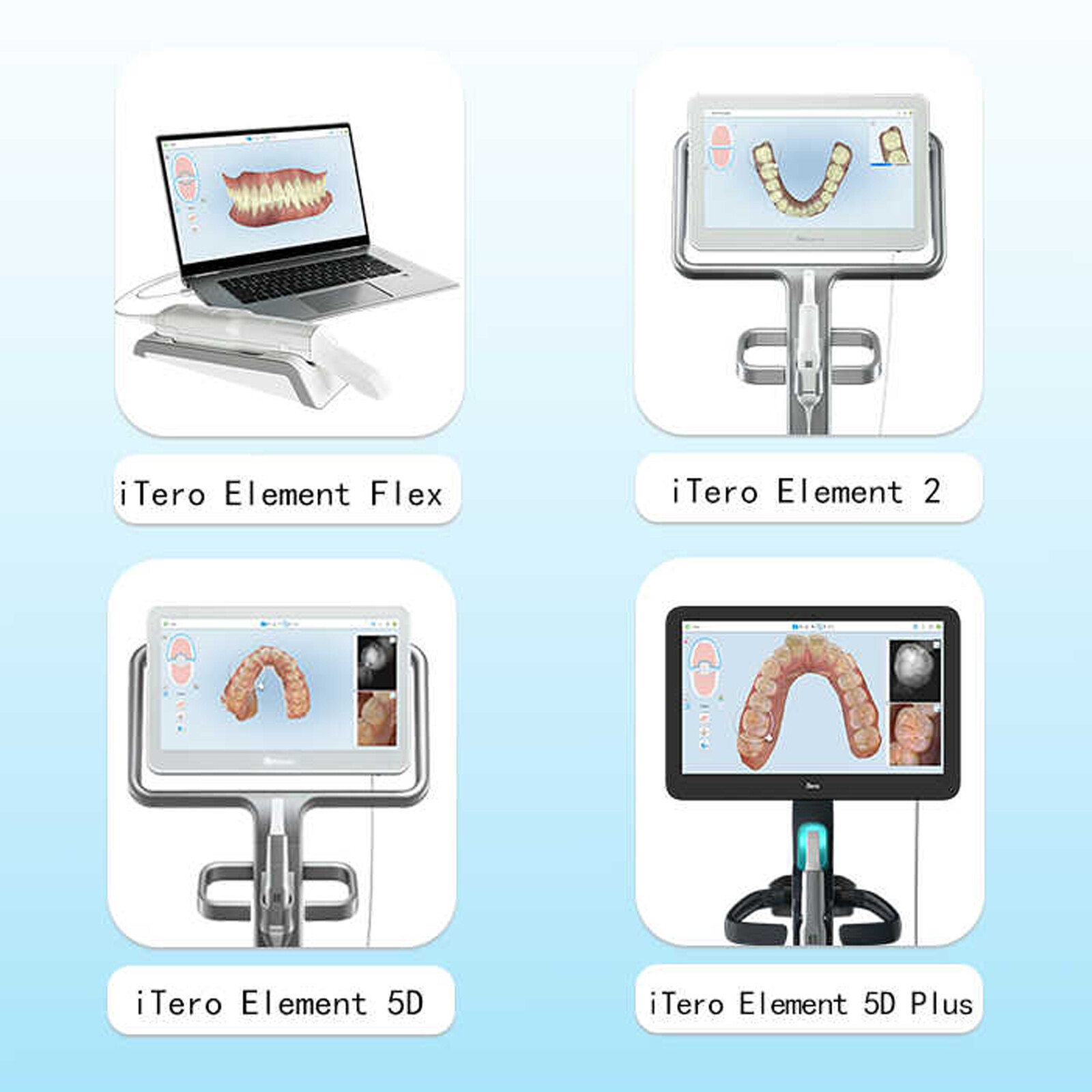 100Pcs Disposable Oral Scanner Sleeves Dental Protective Cover for iTero Element