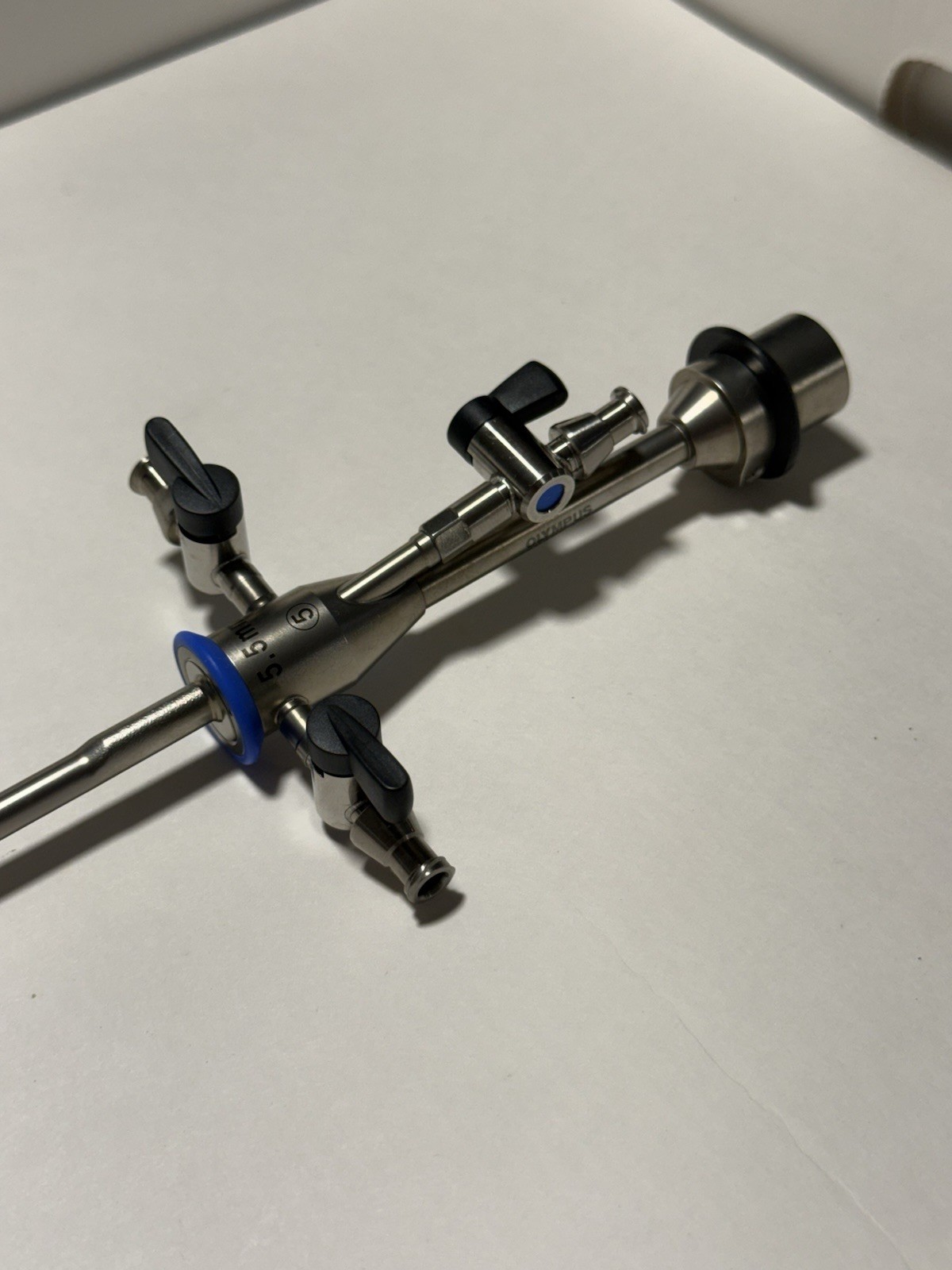 OLYMPUS A4772 HYSTERO CONTINUOUS FLOW SHEATH, 5.5 mm, 5 Fr Channel. Used