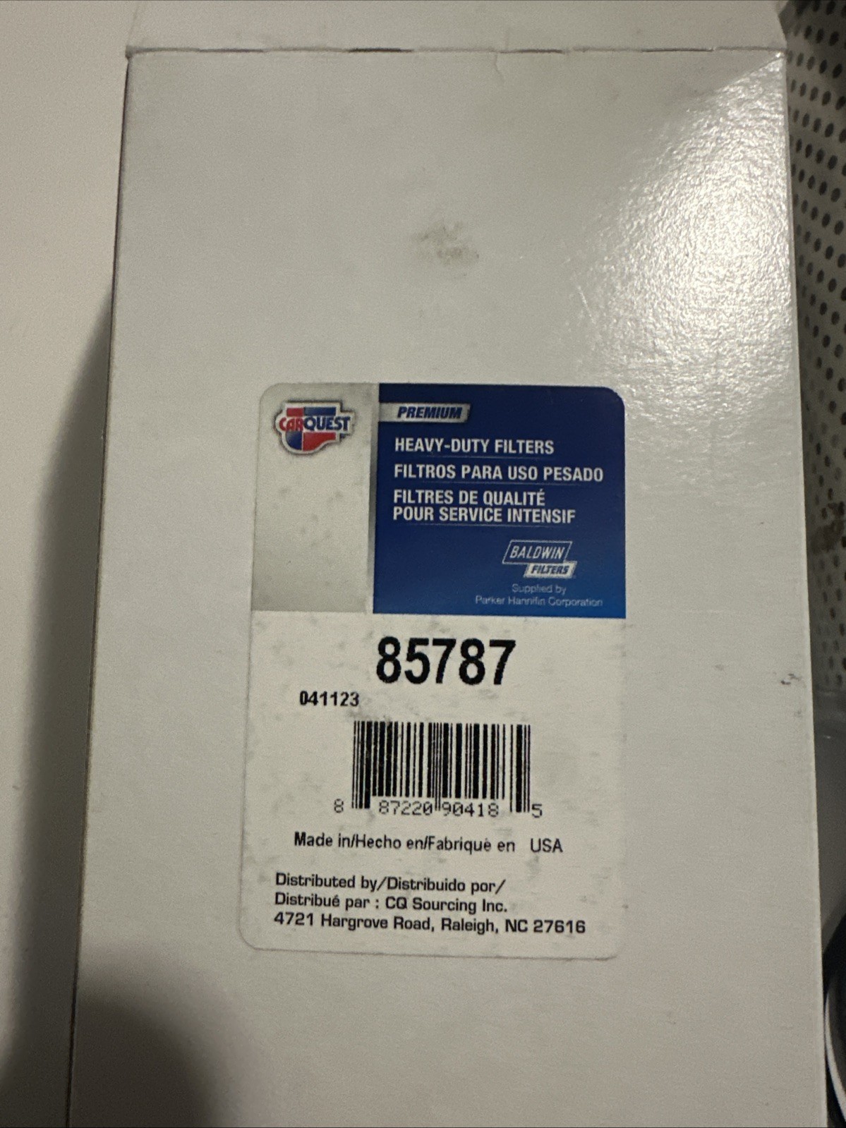 Carquest Premium HD Hydraulic Filter 85787