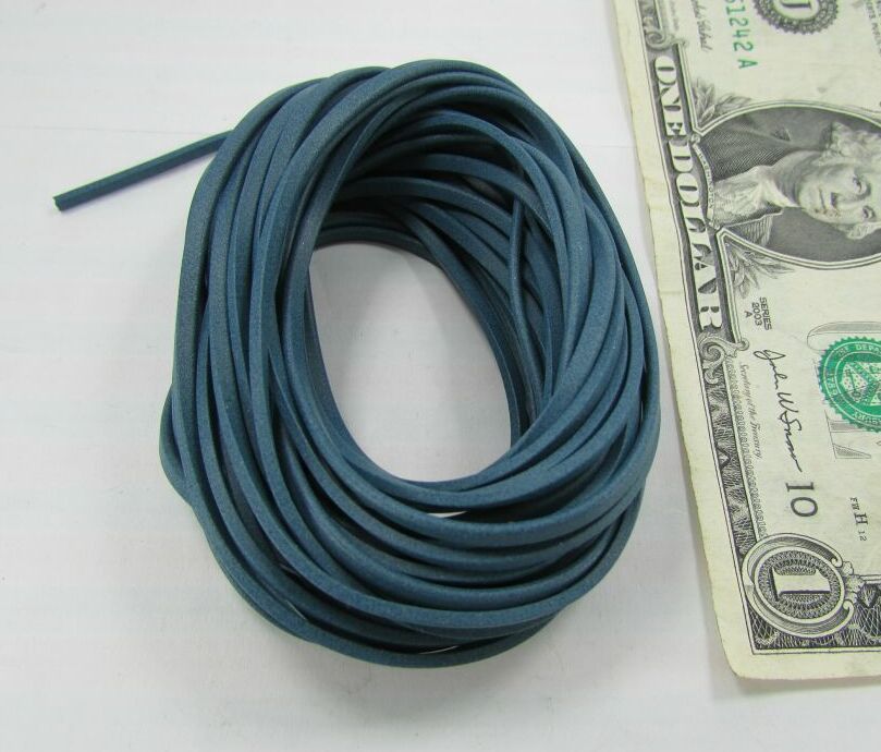 25 Feet Chomerics 1285 EMI Gasket Material .062 x .100 Electro Conductive Rubber