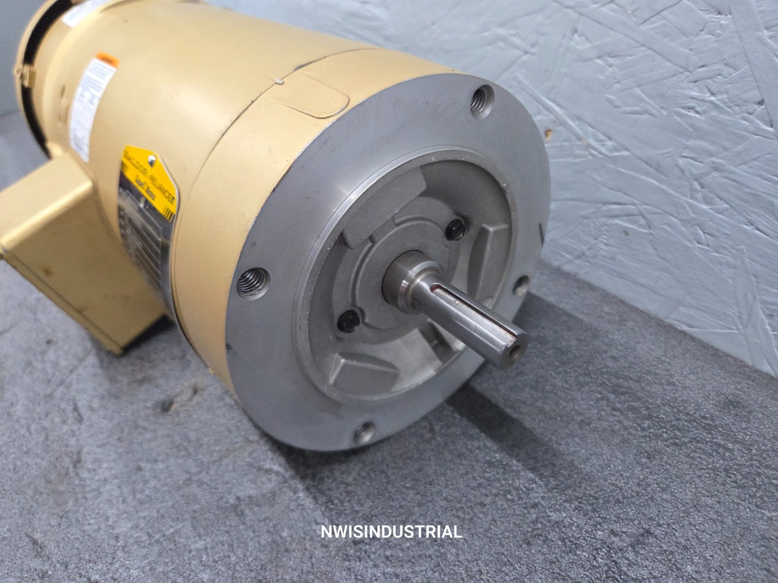 Baldor Brake Motor VEBM3558, 2 HP, 1755 RPM, 3PH, 208-230/460V, 56C