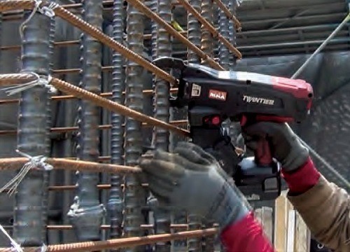 MAX RB-610T-B2C/1450A TwinTier Rebar Tying Tool 100V Cordless Tyer From Japan