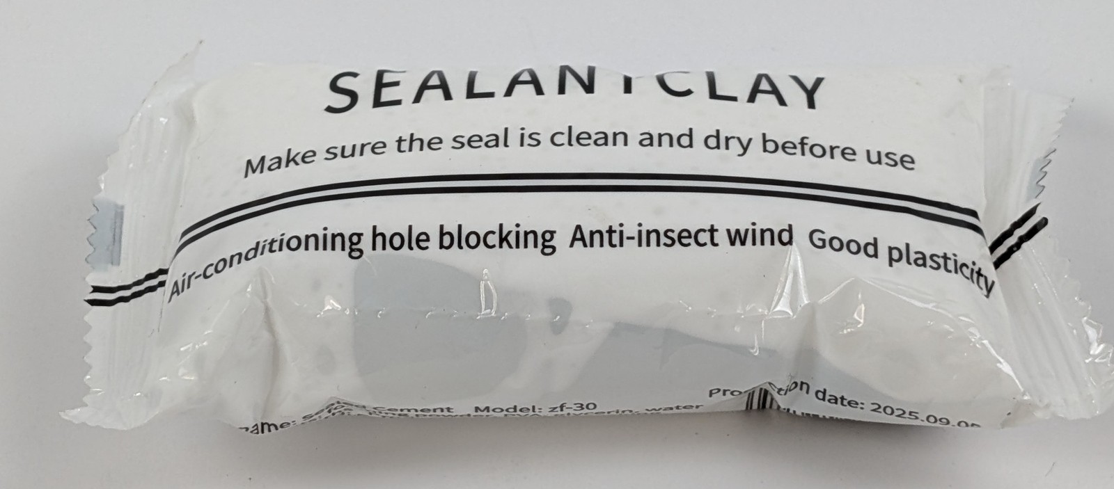 Sopami Sealant Clay Waterproof Wall Hole Filler White Moldable Putty Set of 76