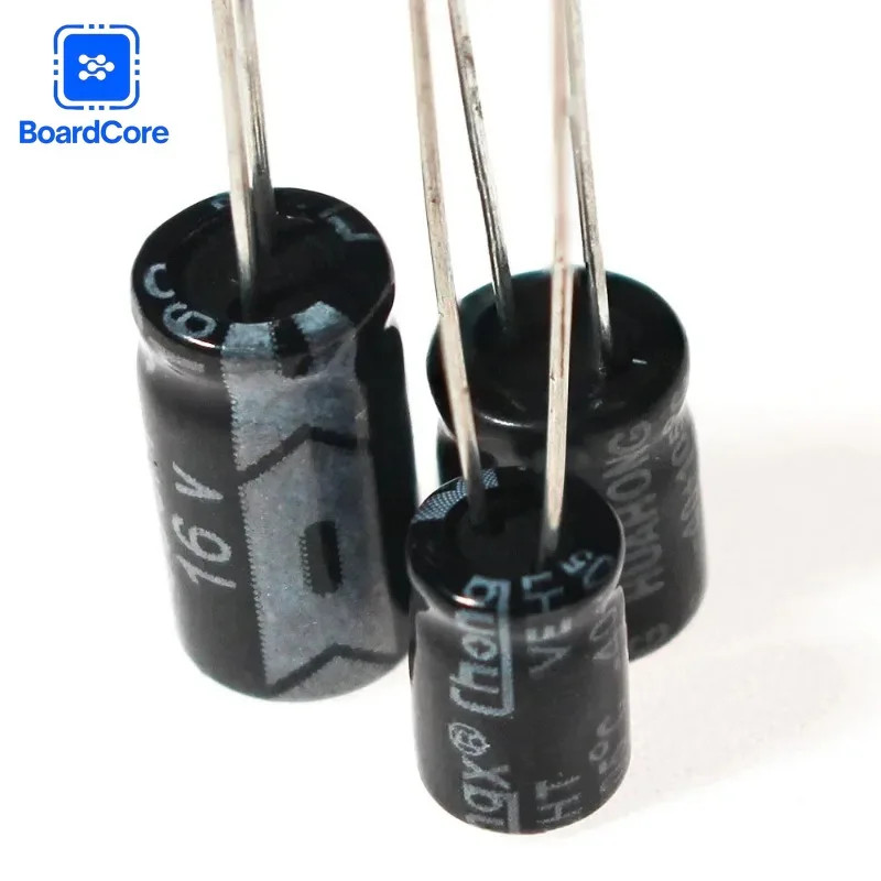 120pcs Electrolytic Capacitors Kit Assorted 12 Values 1UF-470UF 16V 25V 50V US