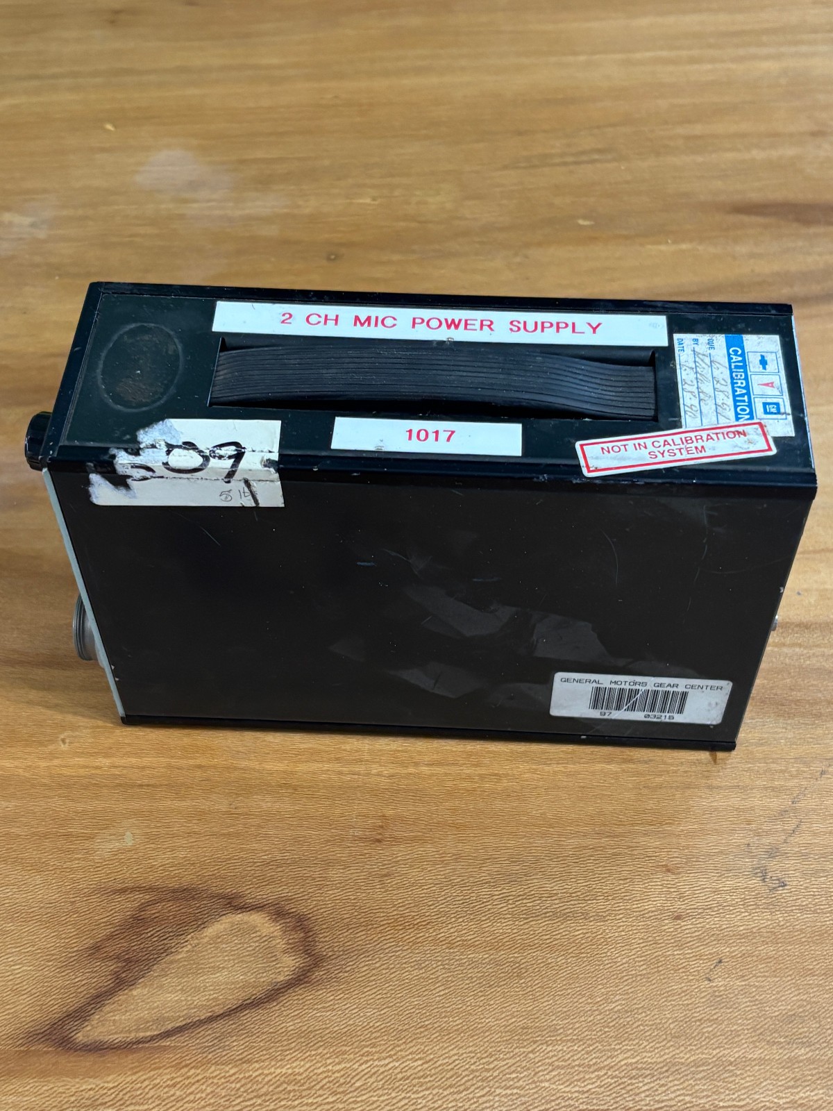 B&K Type 2807 Two Channel Microphone Power Supply Denmark Untested