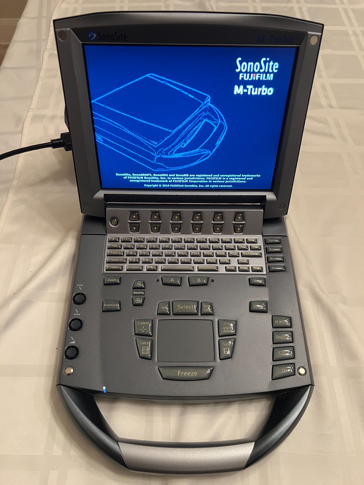 FUJIFILM SonoSite M-Turbo Portable Ultrasound System Tested Boots MiniDock Case