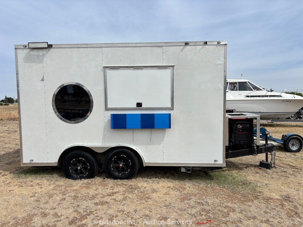 2023 Keystone DNV8.514F90 16′ T/A Commercial Food Concession Trailer bidadoo
