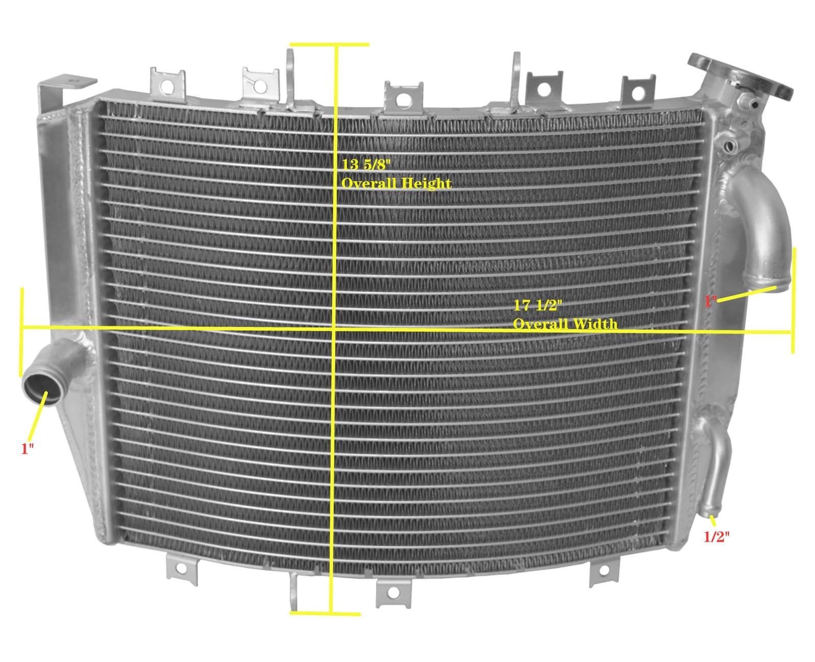 Aluminum Radiator for 2004-2005 Kawasaki Ninja ZX10R ZX1000C