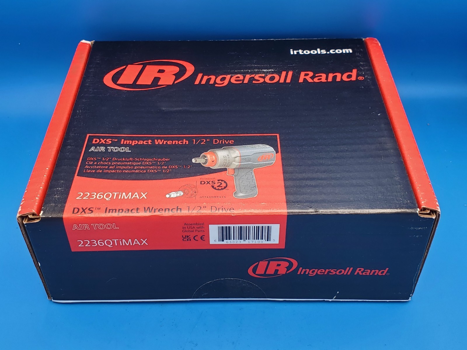Ingersoll Rand 2236QTIMAX DXS 1/2″ Air Impact Wrench MADE IN USA
