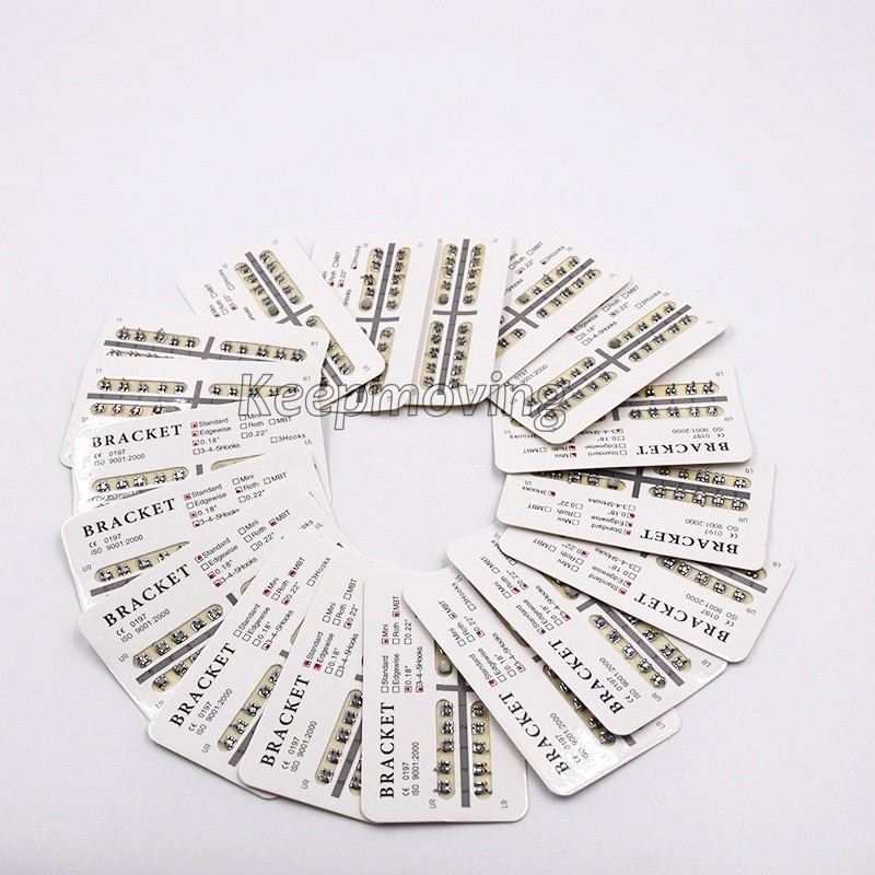 Dental Orthodontic Brackets Brace Mini Standard Roth MBT Edgewise .022/.018 Hook