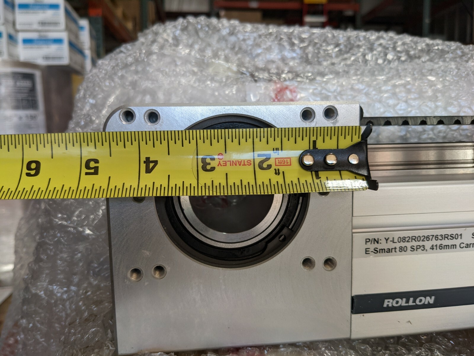 Timken Rollon Linear Actuator E-Smart 80 SP3 2004 mm Stroke Belt Driven