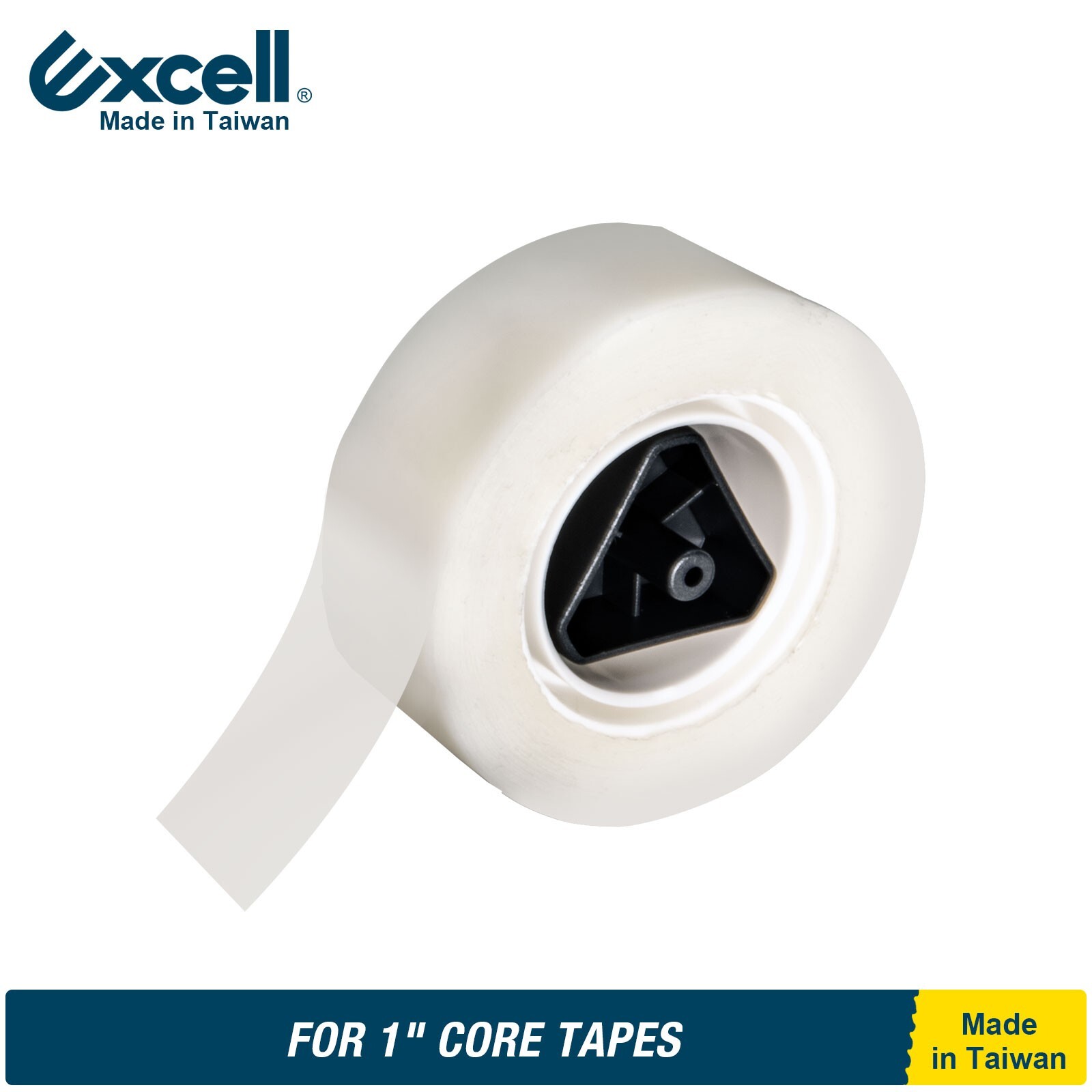 Excell Mini Desktop Tape Dispenser 3/4″ Tape 1″ Core, Lightweight OFC, No Tape