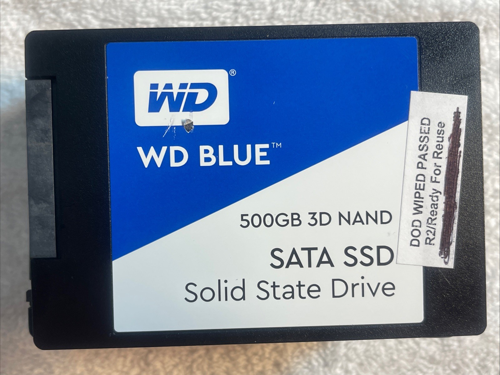 Lot of 14 WD BLUE WDS500G2B0A-00SM50 500GB 3D NAND SATA SSD Solid State Drive