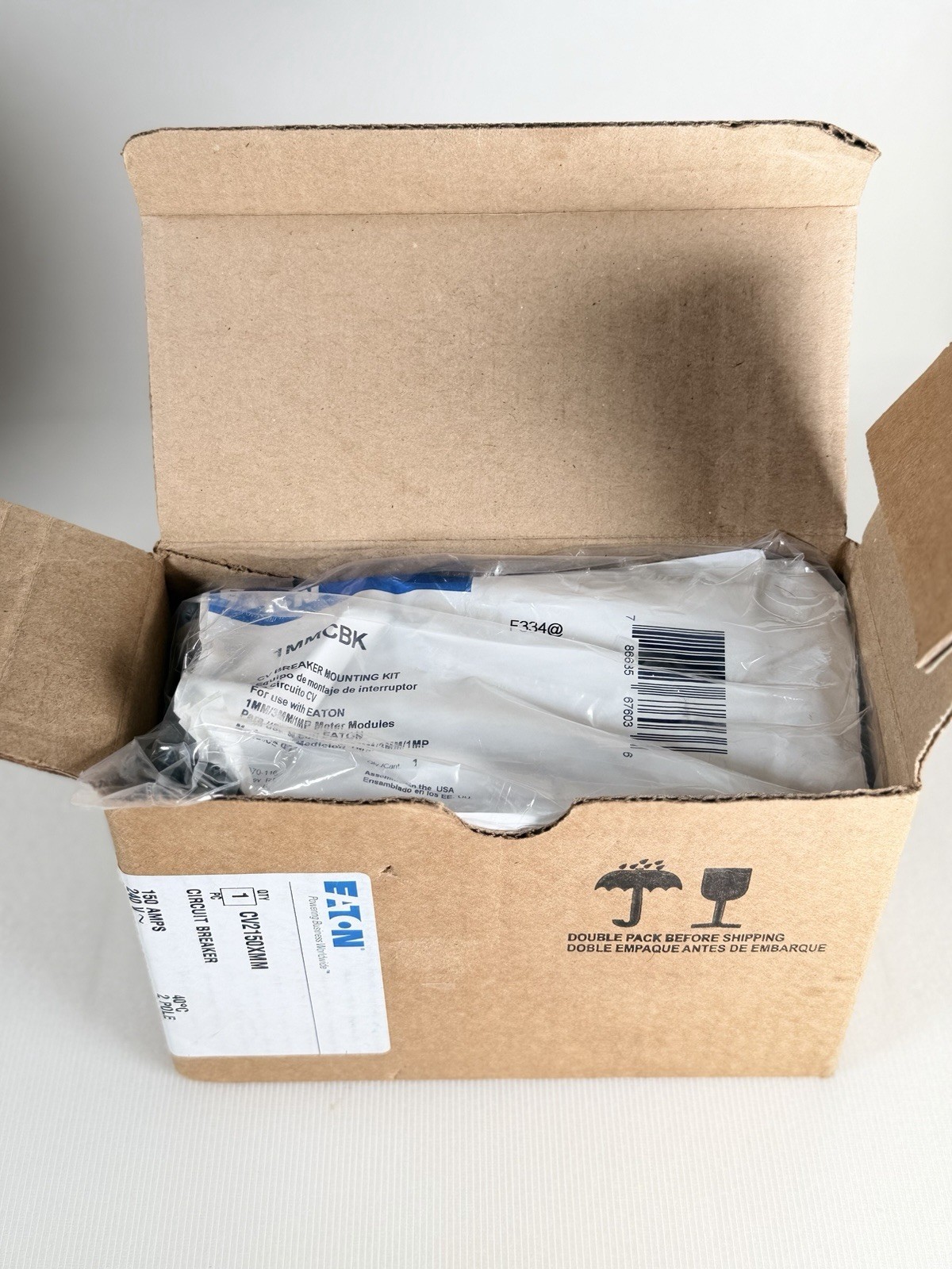 NEW Eaton CV2150XMM Circuit Breaker 65 K AMPS 2 POLE