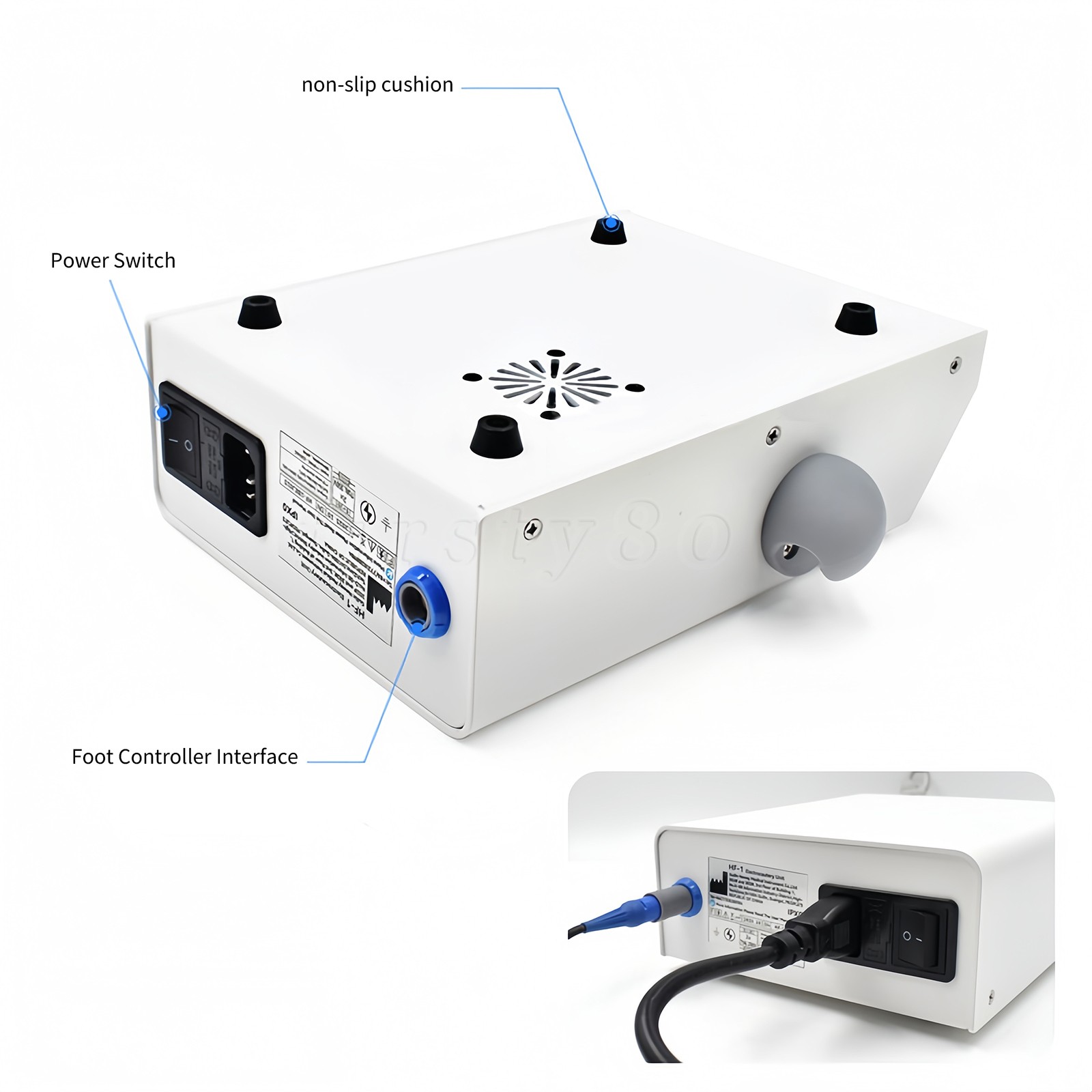 High Frequency Portable Dental Oral Surgery Electric Knife Electrosurgery 9 Tips