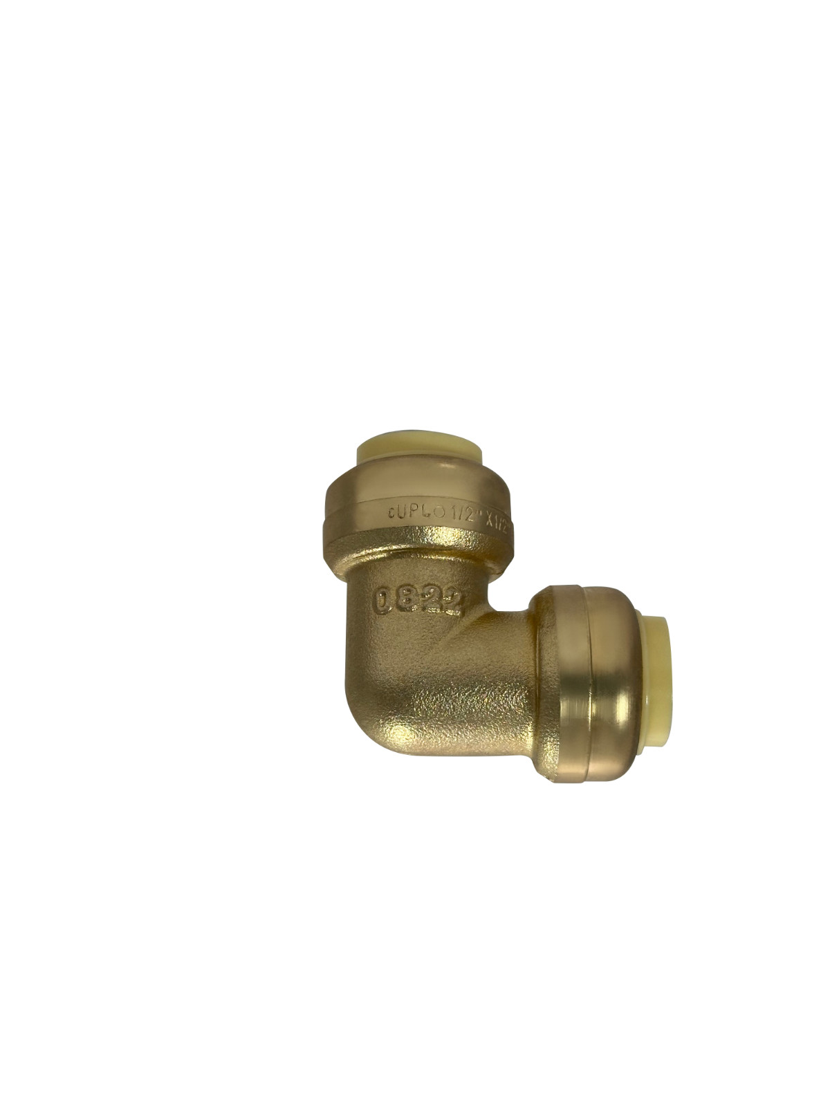 5 PIECES 1/2″ X 1/2″ PUSH FIT ELBOW FITTINGS – LEAD FREE BRASS