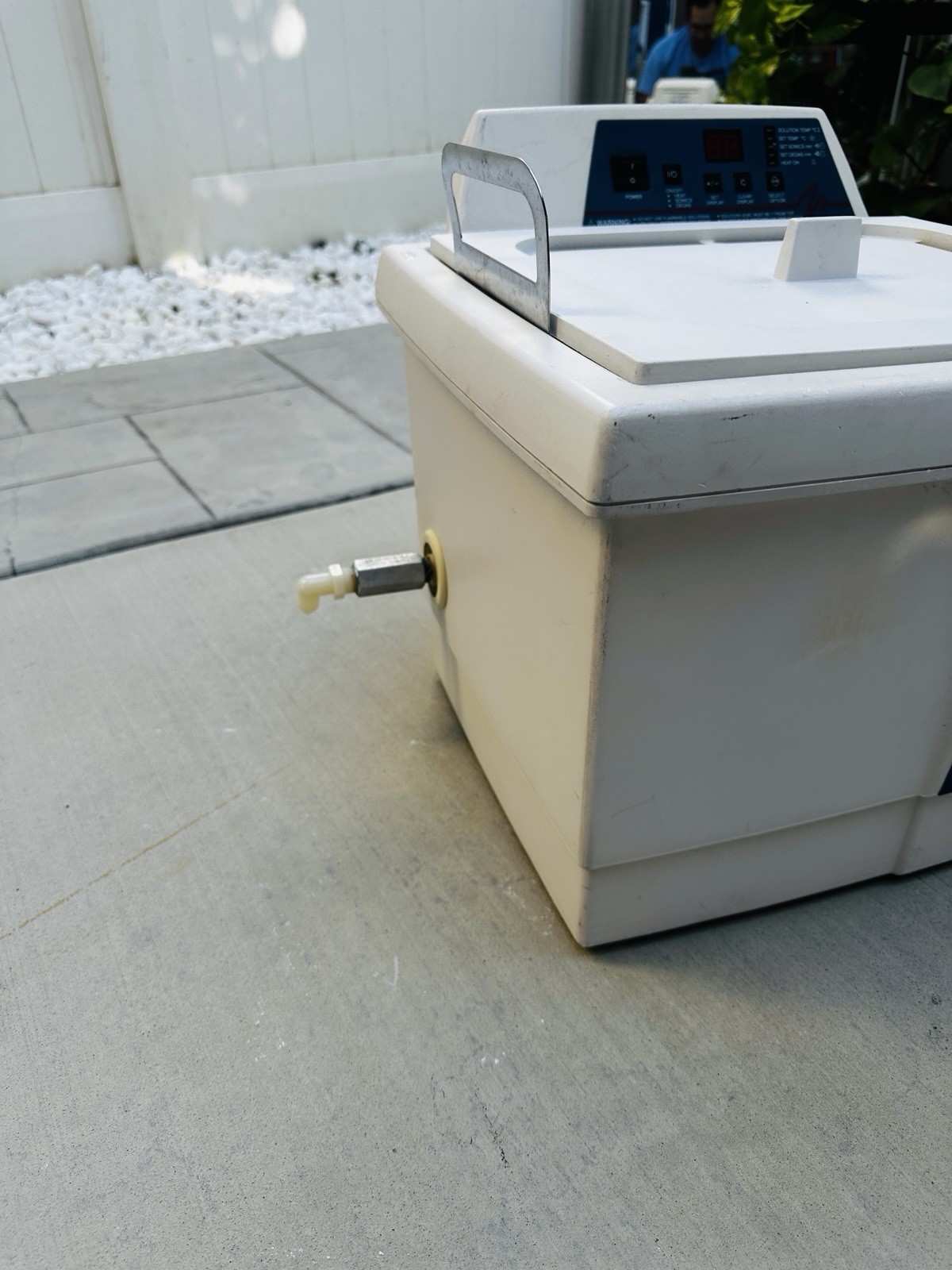 Branson 5510R-DTH Ultrasonic Cleaner Heated Bath & Timer. Working