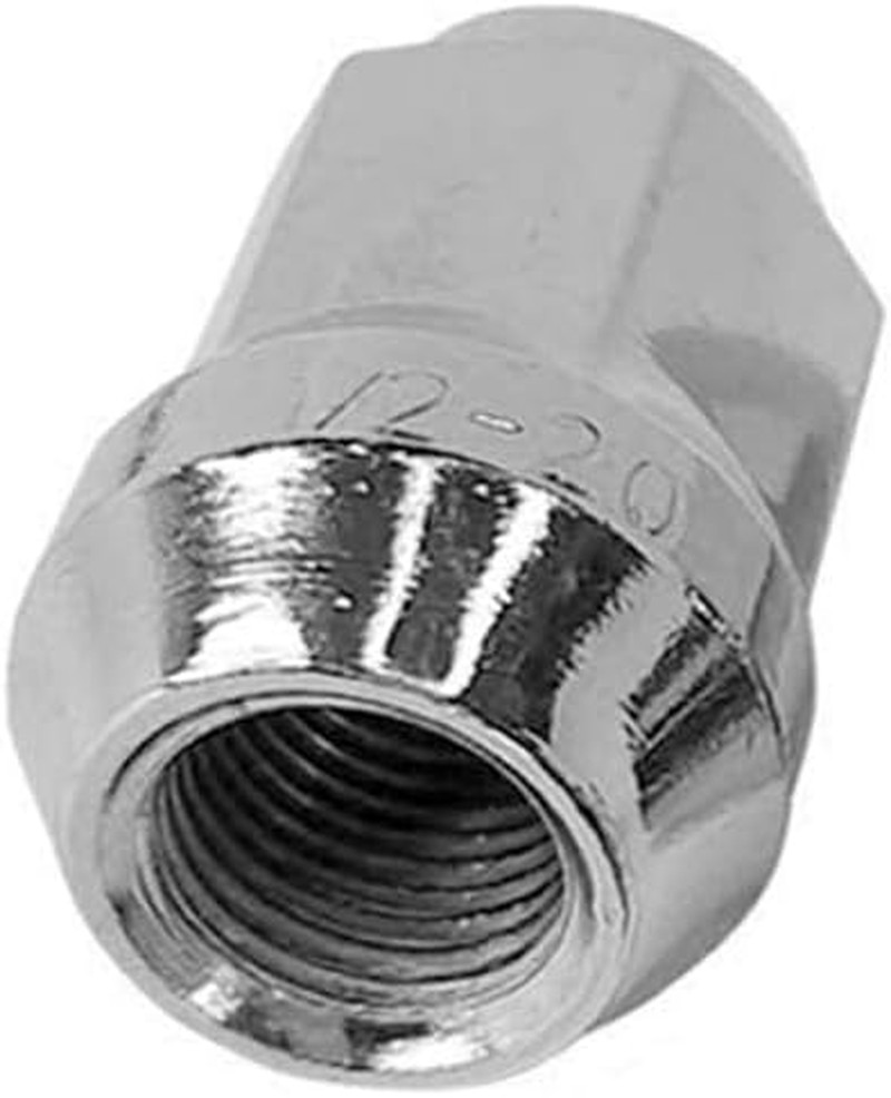 1/2-20 Chrome Wheel Lug Nut Compatible with Jeep Cherokee Wrangler Grand Cheroke