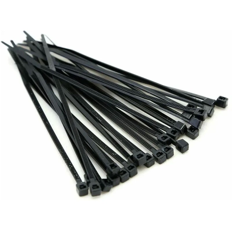 100Pcs Cable Ties 6″ / 8″ /10” Heavy Duty Nylon Wrap Wire Zip Ties UV Resistant
