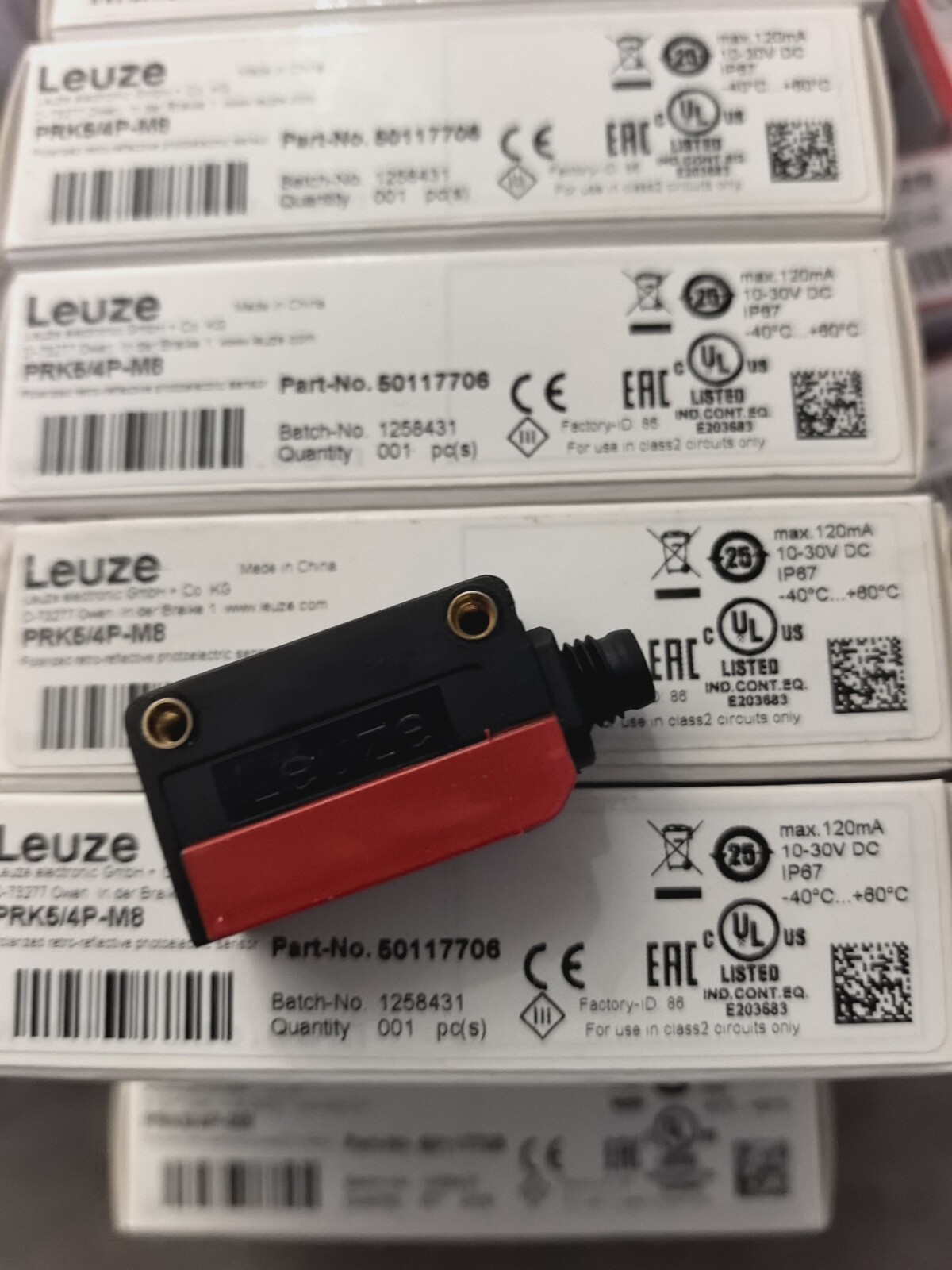 1PC NEW Leuze PRK5/4P-M8 Sensor Fast Shipping