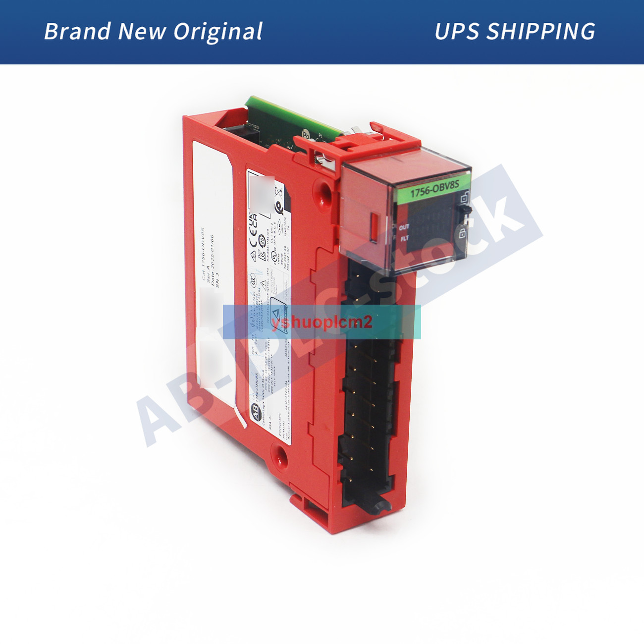 New Sealed 1756-OBV8S A~B Control Logix Safety IO Module